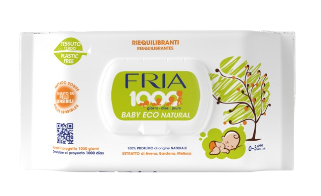 Salviette Umidificate Baby Eco Natural Fria  1000 Giorni