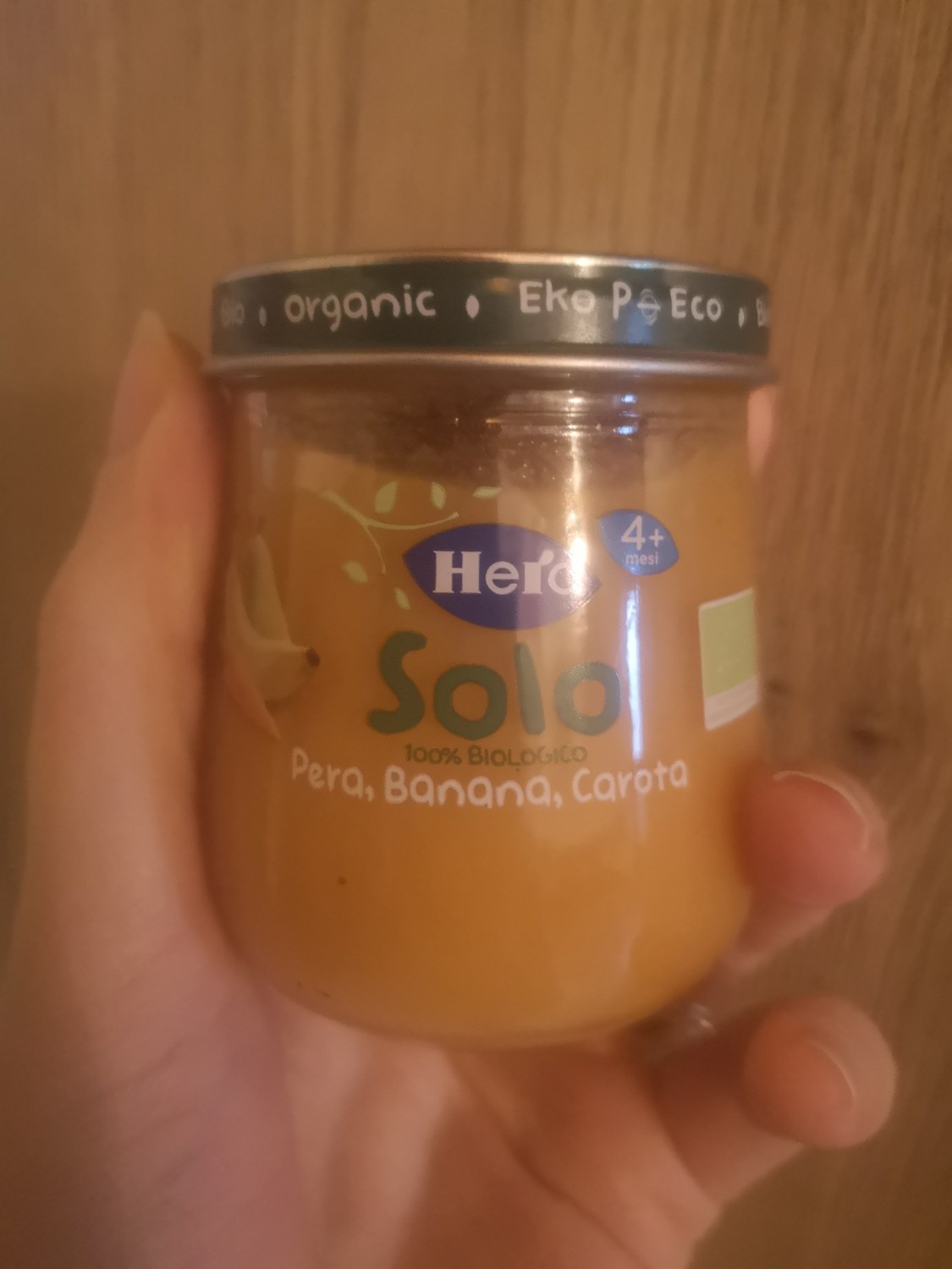 Hero Solo Pera, Banana, Carota 120 g