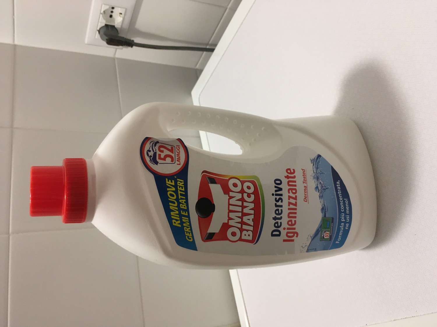 Omino Bianco Additivo Igienizzante Liquido - MammacheTest