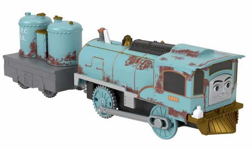 Il-Trenino-Thomas-Locomotiva-Motorizzata-Personaggio-Lexi-Grandi-Amici